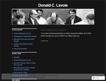 Tablet Screenshot of donlavoie.org